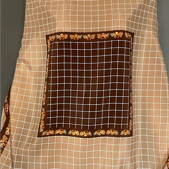 Vintage Jean Patou Silk Scarf 27 In Sq Excellent Condition - Picture 5 of 10